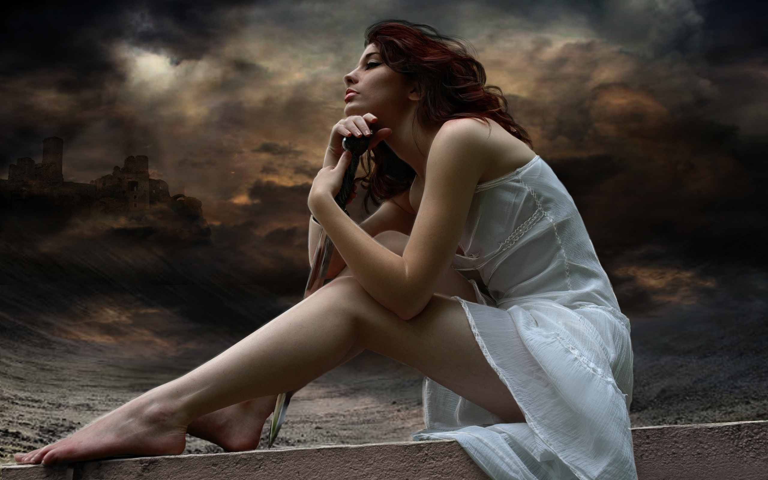 White-dress-girl-sitting-posture-dusk_2560x1600.jpg